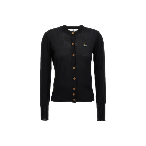 Vivienne Westwood Orb Embroidered Knit Cardigan