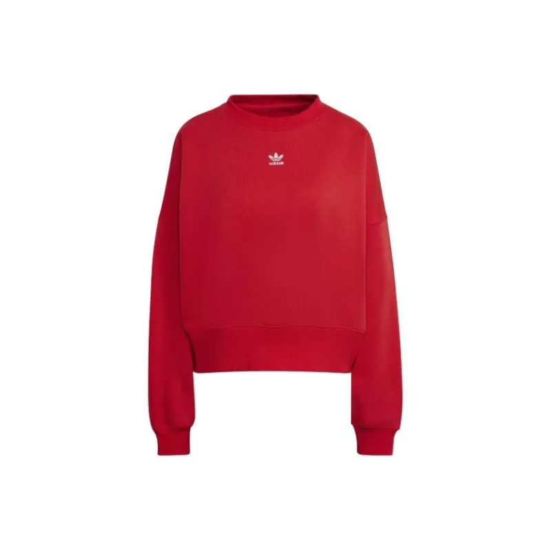 Adidas Originals Essentials Sweatshirts Women's Red-0