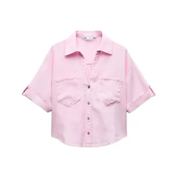 ZARA Shirts Women's Pink