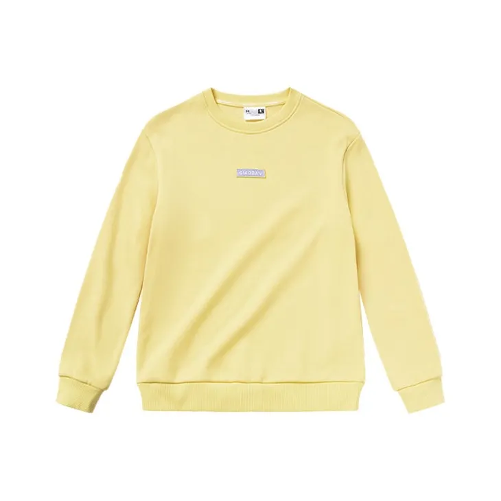 QIAODAN Sweatshirts Women's Cream Yellow-0