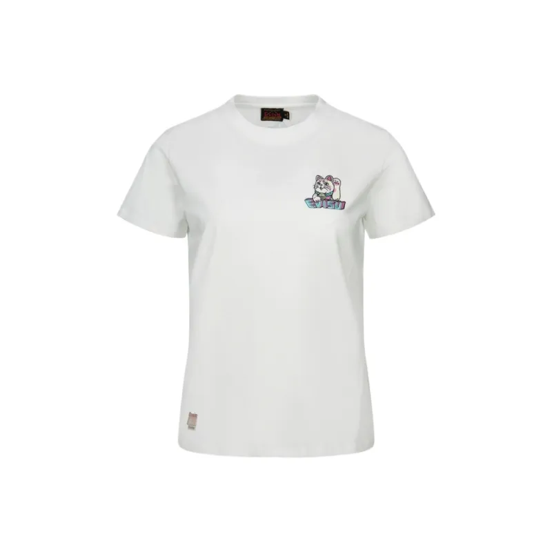 EVISU T Shirts Women's White-0