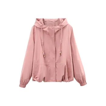 A Paradise For Awakening Jackets Coats Women's Fuchsia
