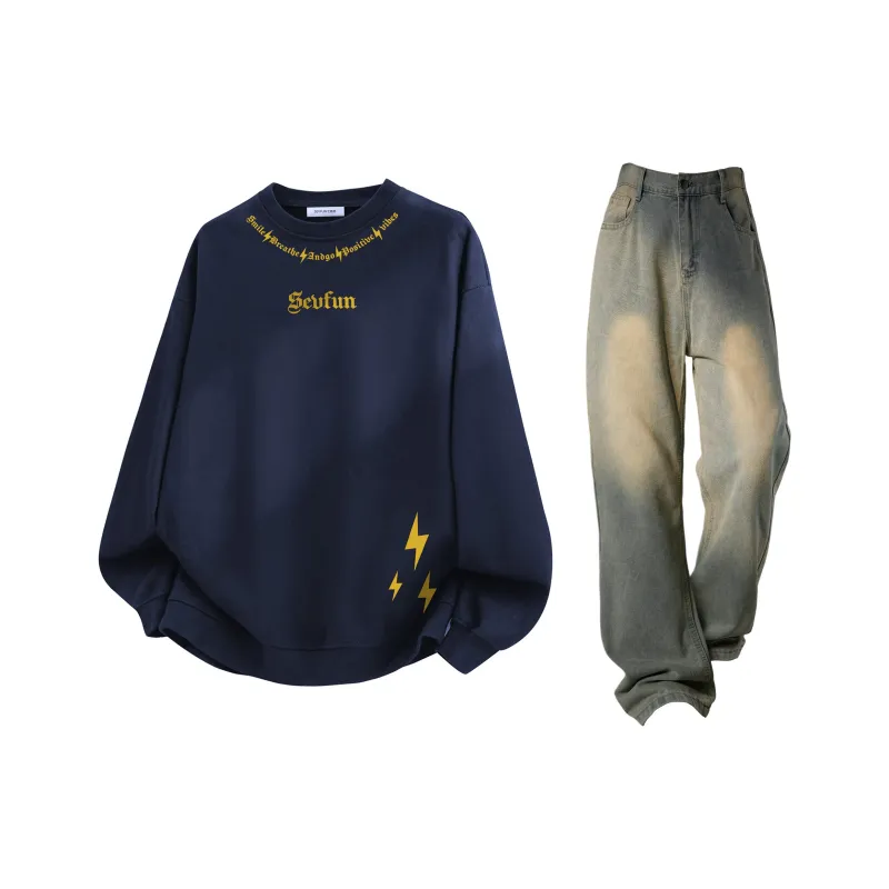 7 SEVFUN Sweatshirt Sets Unisex-18