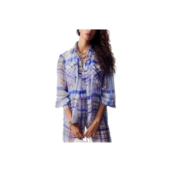 CHANEL Shirts Women's Blue