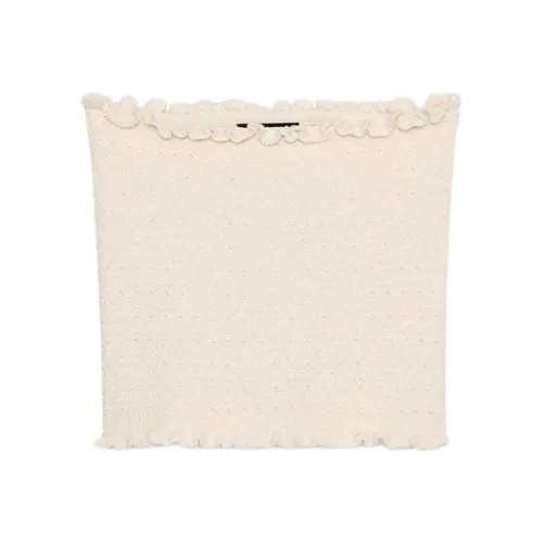 ZARA Strapless Top Women's Raw White