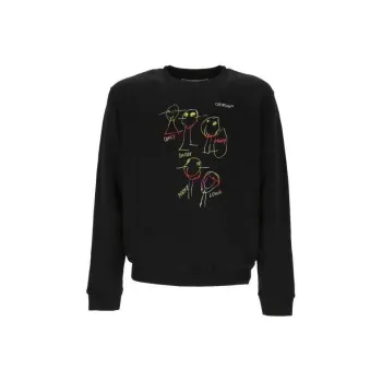 OFF WHITE Graphic print Cotton Sweatshirt