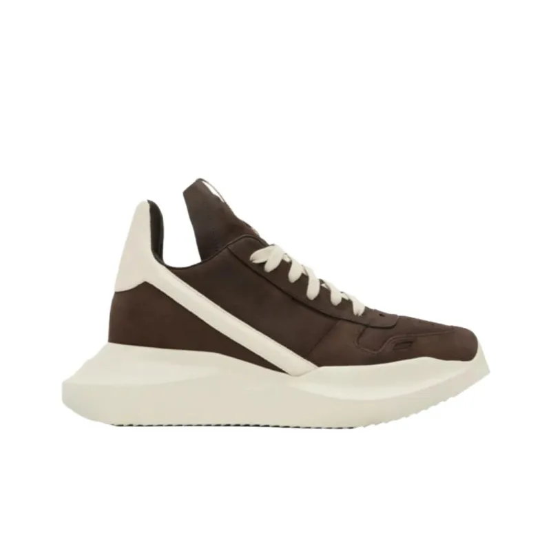 RICK OWENS/RO Low Top Casual Shoes Women's Dark Coffee-1