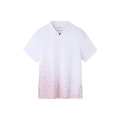 ANTA Champion Series Polo Shirts Women's Cloud Mist Pink
