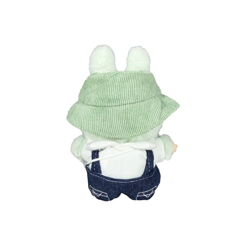 [Modified Doll] POP MART Labubu THE MONSTERS Sitting Party Collection, Confirmed, Matcha Curly, Cute Hang Tag Box 15cm-3