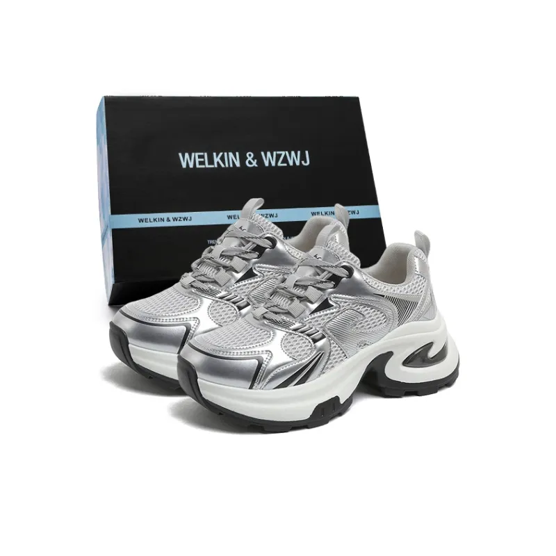 WELKIN&WZWJ Low Top Chunky Sneakers Women's-5