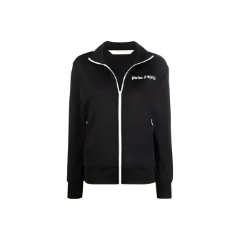 PALM ANGELS Women'ss Track Jacket Black/White
