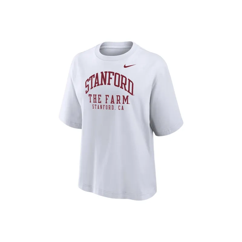 Nike Clemson Women's Nike College Boxy T Shirt-0
