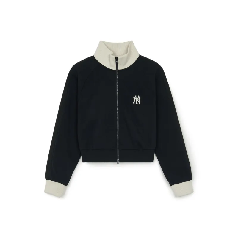 MLB New York Yankees Varsity Jacket Women's Black-0