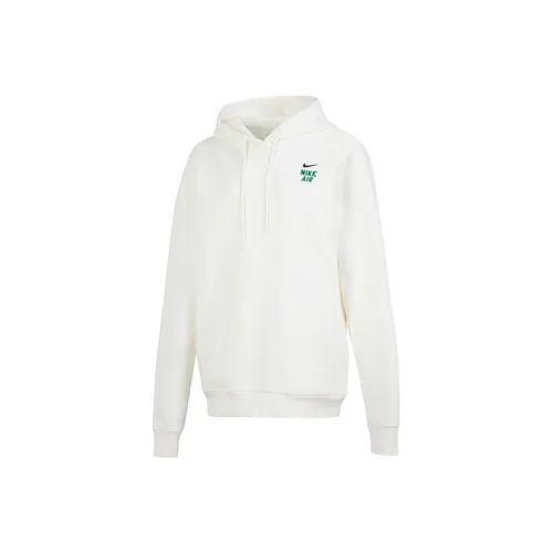 Nike As W Nsw Premium Po Hd Flc Hooded Pullover Sweatshirt White