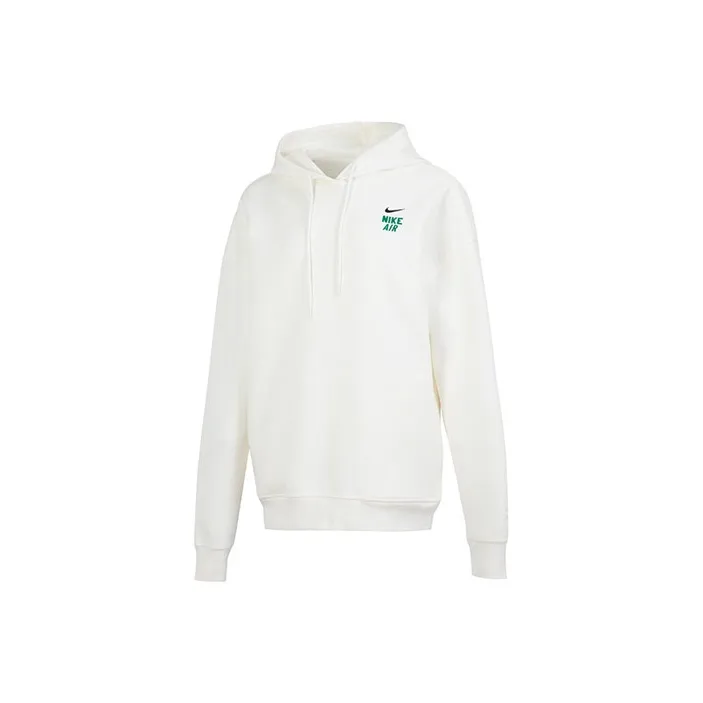 Nike As W Nsw Premium Po Hd Flc Hooded Pullover Sweatshirt White-0