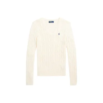 Polo Ralph Lauren Kimberly Long Sleeve Pullover 'Parchment Cream'