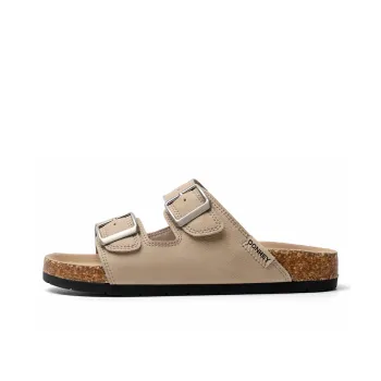 Mule Donkey Composite Sole Slip Resistant Slide Slippers Women's Light Khaki