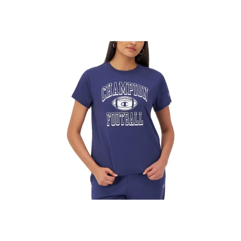 Champion T Shirts Women's Blue-0