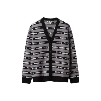 MIU MIU FW22 Knitwear Women's Medium Gray