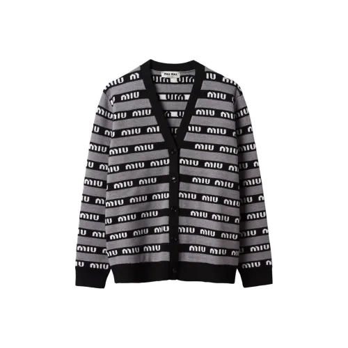 MIU MIU FW22 Knitwear Women's Medium Gray