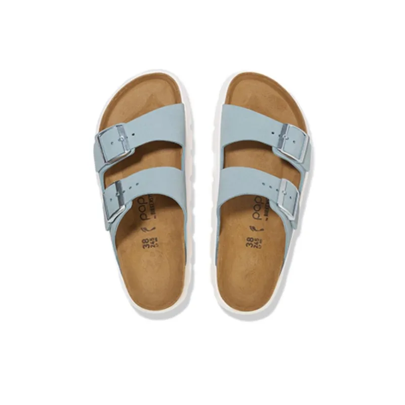 Birkenstock Arizona Slide Slippers Women's Light Blue Narrow-2