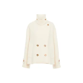 Chloé Double Breasted Long Sleeved Coat