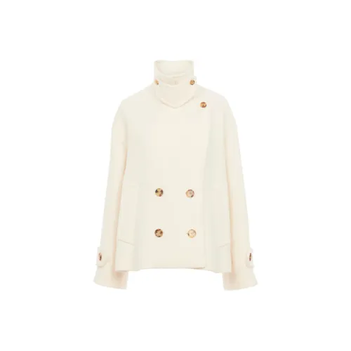 Chloé Double Breasted Long Sleeved Coat