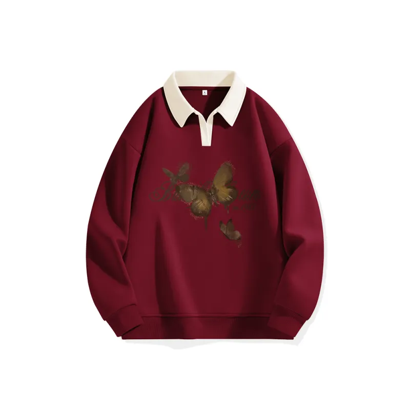 Cotton Sweatshirts Women's-10