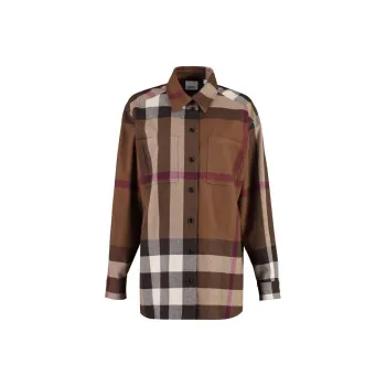 Burberry Haymarket Check pattern Flannel Shirt