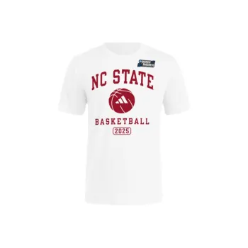 Adidas Free Shipping With AdiClub Nc State March Madness Basketball Shirt