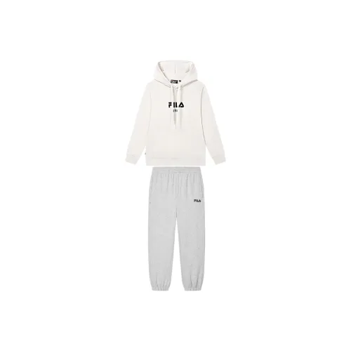FILA Puffer Jacket Womens Steam White