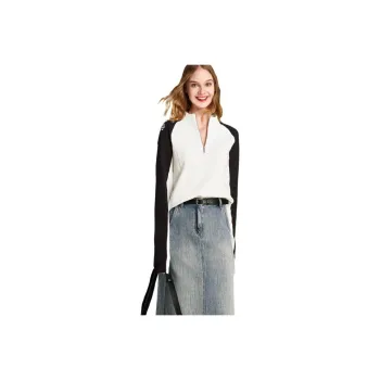 HAVVA Raglan Sleeve T Shirt Women's White