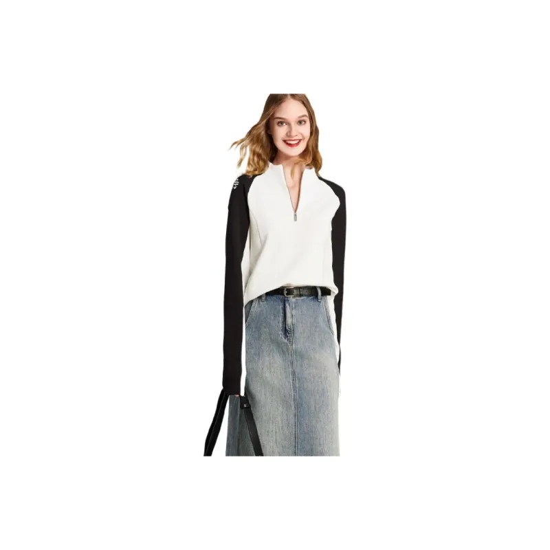 HAVVA Raglan Sleeve T Shirt Women's White-0