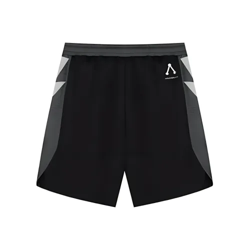 361° Basketball Shorts Men Super Black/Glacier Gray