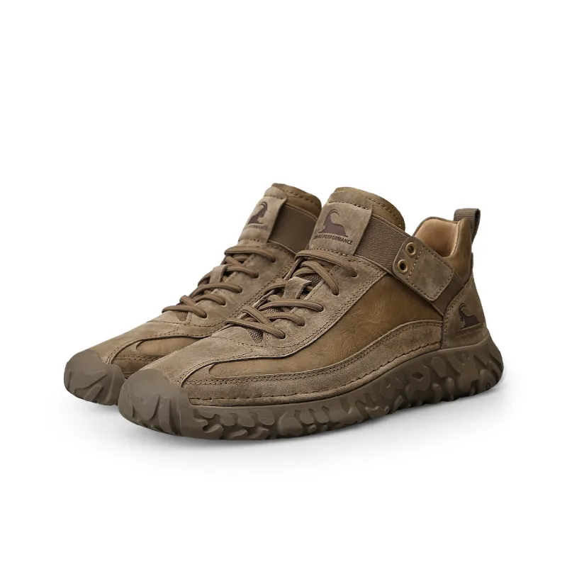 BECK Shock Absorbers With Slip Resistant And Abrasion Resistant Properties Mid Top Casual Shoes Unisex-2