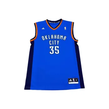 Adidas x NBA Oklahoma Thunder KD Basketball Jersey Unisex Blue