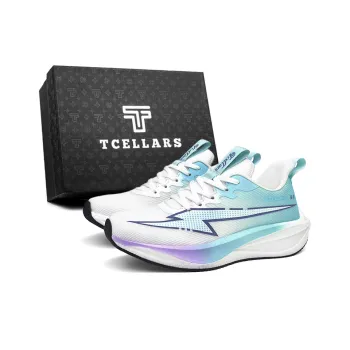TCELLARS Cushioning, Breathable, And Resilient Design Low Top Running Shoes Men's