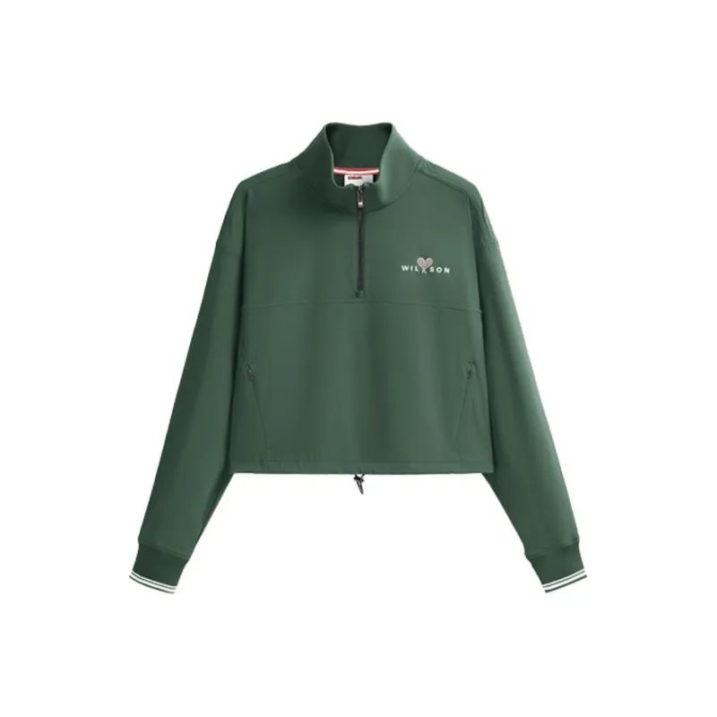 Wilson DAVENPORT Sweatshirt Women's Marine Blue-5