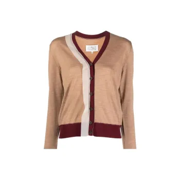 Maison Margiela Work In Progress Wool blend Cardigan
