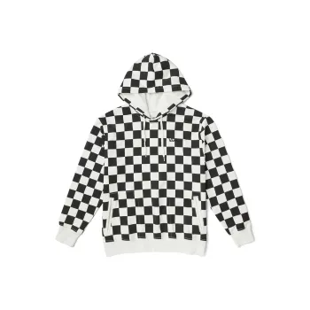 Vans Sweatshirts Women's Black White Checkerboard