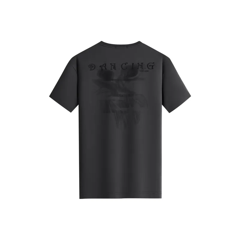 Dance With Wolves T Shirt Men's Dark Gray-1