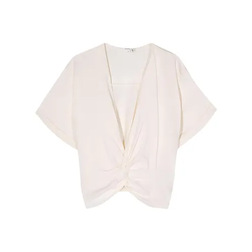 BA&SH T-Shirts Women's Ecru