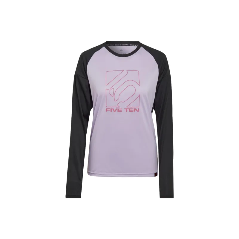 Adidas Free Shipping With AdiClub Five Ten Long Sleeve Jersey Bca Tee-0