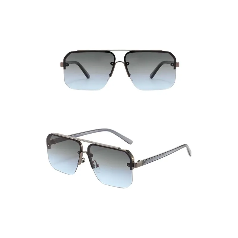 JEANSWEST PC Metal Square Sunglasses Unisex-7