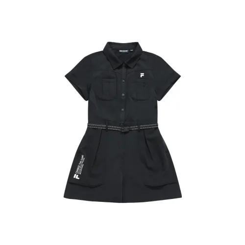 FILA FUSION Trending Street Series Jumpsuit Women's Black