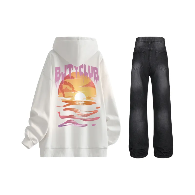 BJTY Sweatshirt Sets Unisex-2