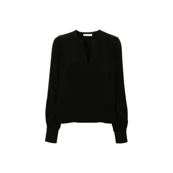 Ulla Johnson Greta Crepe Blouse