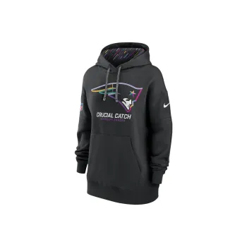 Nike New England Patriots Crucial Catch Club Women's Nike Nfl Pullover Hoodie