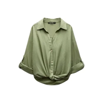 ZARA Shirts Women's Khaki