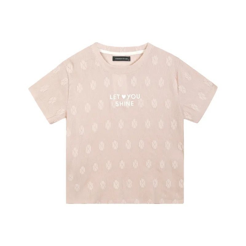 EIDOLON GRAIN T Shirts Women's Pink-0